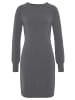 Laura Scott Strickkleid in mittelgrau