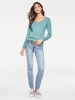 Heine Rundhalspullover in aqua