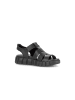 Gabor Plateau Sandalen in schwarz