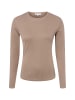 Marie Lund Langarmshirt in taupe - 0005