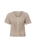 Marie Lund Shirt in taupe - 0002
