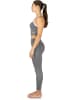 Circle Five High Waist Sporthosen-Set in Anthrazit