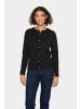 SAINT TROPEZ Strickjacke JemmaSZ Gerade Passform in Black