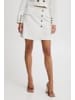 b. young BYDANTA SH SKIRT - HEAVY WOVEN A-shape in Off White