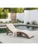 home24 Klappbare Gartenliege Yomi in Beige