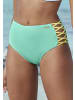 Venice Beach Highwaist-Bikini-Hose in mint