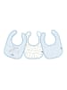 Kikkaboo Babylatz Little Fox 3-tlg Set in blau