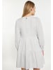DreiMaster Maritim Damen Kleid in Hellblau Wollweiss