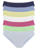 Vivance Jazz-Pants Slips in hellgrün, pink, weiß, gelb, blau
