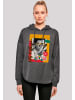 F4NT4STIC Oversized Hoodie Sex Education Otis Hung Over Collage in charcoal