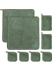 Erwin Müller Microfaser Microfaser-Sparset 8-teilig in jade
