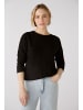 Oui Pullover KEIKO 100% Bio-Baumwolle in black