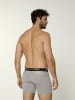Nur Die  Langer Boxer Long Boxer Cotton Active in Grau