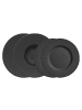 Villeroy & Boch 4er Set Teller-Set Manufacture Rock schwarz in schwarz