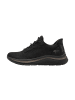 Tamaris Comfort-Sneaker aus Leder in Low-Cut-Ausführung Schwarz