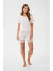 Cream Shorts Matilda Slim fit in Optical white