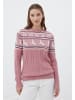 Finn Flare Weihnachtspullover Norweger in grey-pink