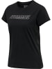 Hummel Hummel T-Shirt Hmlte Training Damen in BLACK/CHATEAU GREY