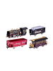 Wisam® Ferngesteuerte Zuglokomotive RC Lichter Geräusche Rauch 22