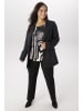 Aniston PLUS Jerseyblazer in schwarz