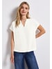 Street One 'Split Neck Bluse' Weiß