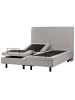 Beliani Doppelbett DUKE II in Grau - (W) 160 x (H) 120 x (L) 216 cm