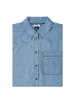 Cecil Halbarmbluse in light blue wash