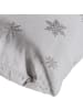 Erwin Müller Jacquard, Baumwollmischung Kissenhülle Marbella in silber