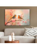 OnlyWow Leinwand Bilder Hellrosa
