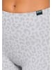 SMILODOX LEO Capri Leggings Velvara in Grau Leo