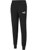 Puma Sporthose "ESS Logo Pants TR cl" in Schwarz