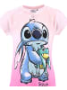 Disney Schlafanzug kurz Stitch im Geschenkkarton in Rosa