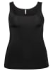 sheego Tanktop in schwarz