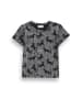 Coccodrillo T-Shirt mit kurzen Ärmeln in silber