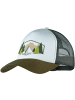 Buff Trucker Cap in Weiß