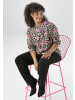 Aniston PLUS Sweatshirt in beige-pink-schwarz-offwhite