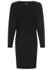 Laura Scott Strickkleid in schwarz-weiß