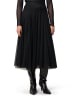 Zero  Meshrock mit Gummibund in Black Beauty
