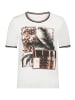 Betty Barclay Basic Shirt mit Aufdruck in Patch Cream/Brown
