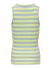 KIDS ONLY KOGKENYA RIB STRIPE TANK TOP in yellow pear