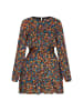 IZIA Dress in green multicolor