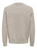 ONLY & SONS Strickpullover in Silver Lining