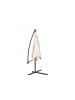 greemotion Ampelschirm Ø 300 cm - mit Neigefunktion & UV-Schutz 50+ in Beige/Anthrazit