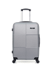 BlueStar Mittelgroßer Koffer MIAMI in Grau (64L)