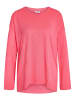 Noisy may Lockeres Langarm Basic Shirt NMMATHILDE in Rosa