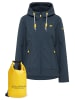 Schmuddelwedda Anorak + Tagesrucksack - Set in Marine Melange AOP