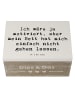 Mr. & Mrs. Panda Geschenkdose Spruch Motivationsbett mit Spruch in Weiß
