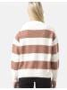 Cipo & Baxx Pullover WP263 in ECRU-ROSE