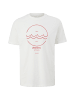 s.Oliver T-Shirt kurzarm in Weiß