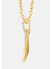Diamant Exquis Halskette aus 375 Gelbgold mit Diamant